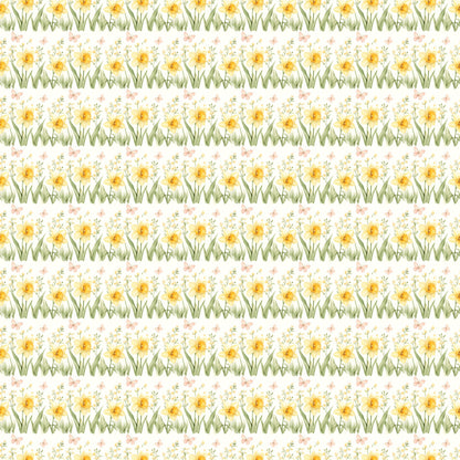 Easter Garden Collection Garden Gathering 12 x 12 Double-Sided Scrapbook Paper by SSC Designs - 15 Pack