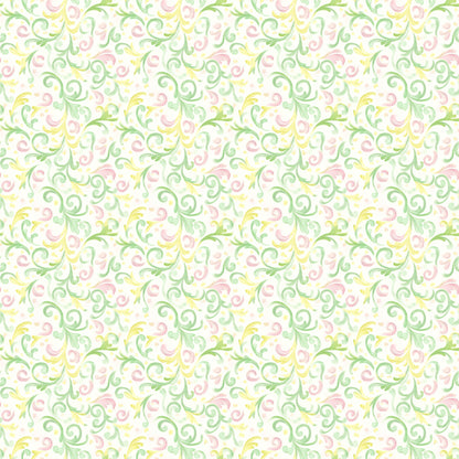 Easter Garden Collection Peeps & Posies 12 x 12 Double-Sided Scrapbook Paper by SSC Designs - 15 Pack
