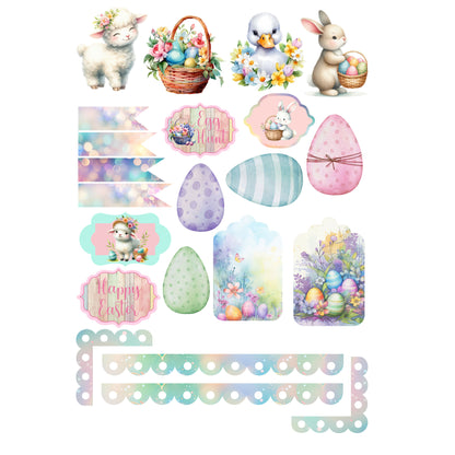 Easter 12 x 12 Scrapbook Paper & Embellishment Kit by SSC Designs - 3 Kits