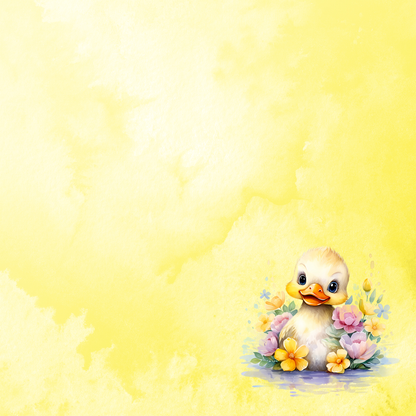 Easter Collection My Little Peep 12 x 12 Double-Sided Scrapbook Paper by SSC Designs - 15 Pack