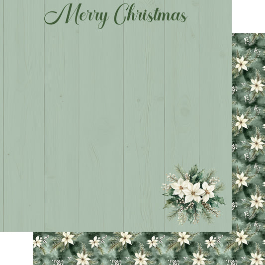 Evergreen Christmas Collection Evergreen Memories 12 x 12 Double-Sided Scrapbook Paper by SSC Designs - 15 Pack