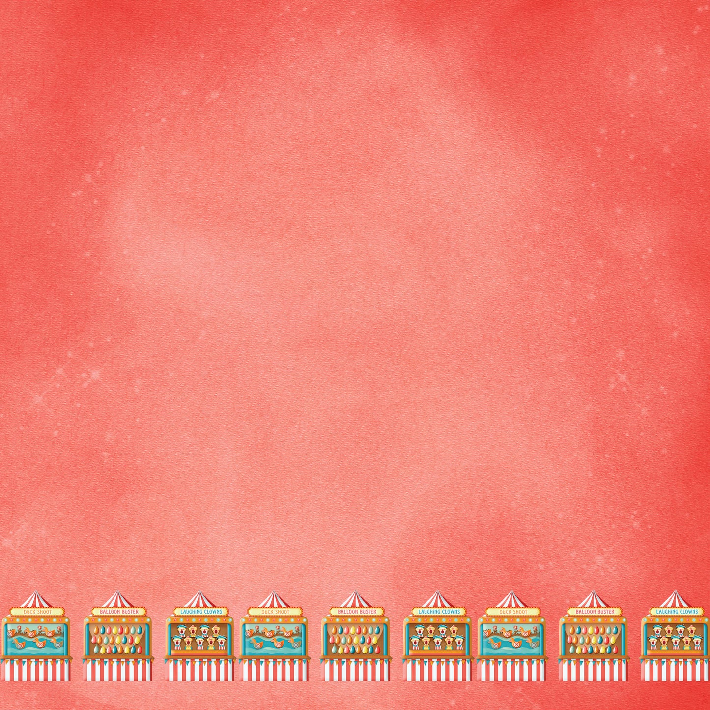 Fun At The Fair Collection Games & Giggles 12 x 12 Double-Sided Scrapbook Paper by SSC Designs - 15 Pack