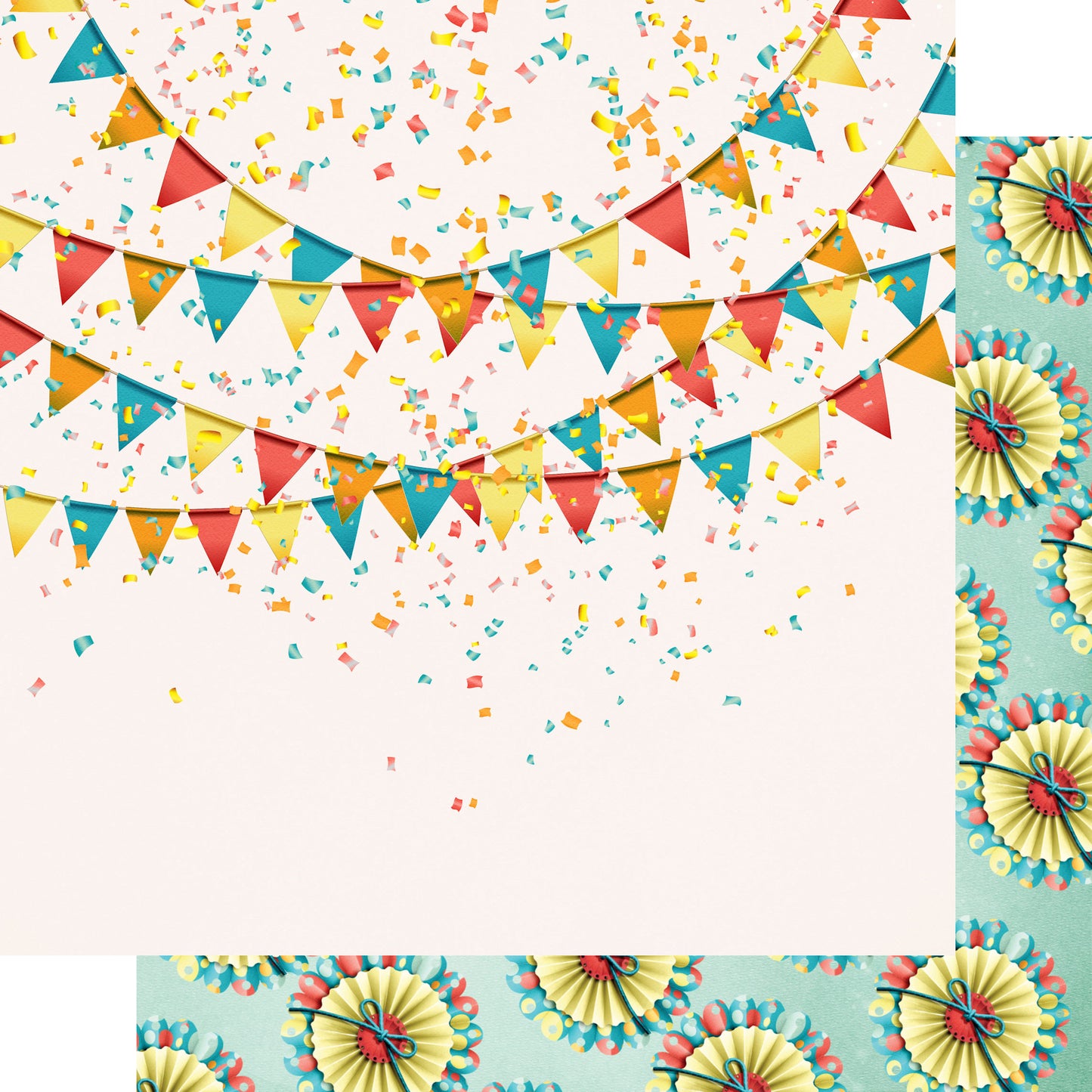 Fun At The Fair Collection Fireworks Finale 12 x 12 Double-Sided Scrapbook Paper by SSC Designs - 15 Pack