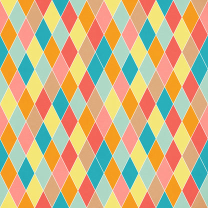 Fun At The Fair Collection Coaster Craze 12 x 12 Double-Sided Scrapbook Paper by SSC Designs - 15 Pack
