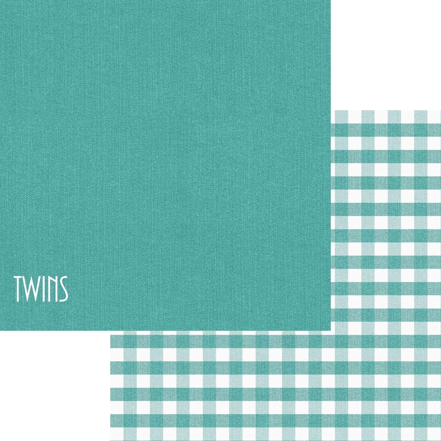 Family Collection Twins 12 x 12 Double-Sided Scrapbook Paper by SSC Designs - 15 Pack