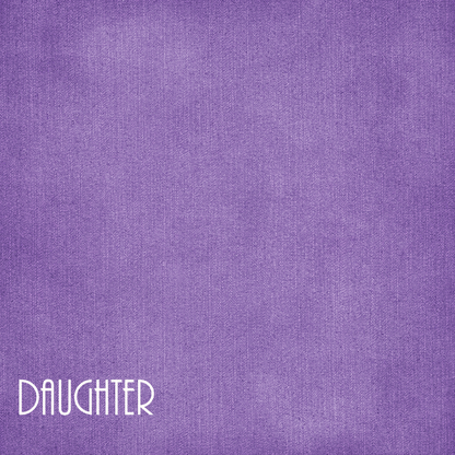 Family Collection Daughter 12 x 12 Double-Sided Scrapbook Paper by SSC Designs - 15 Pack