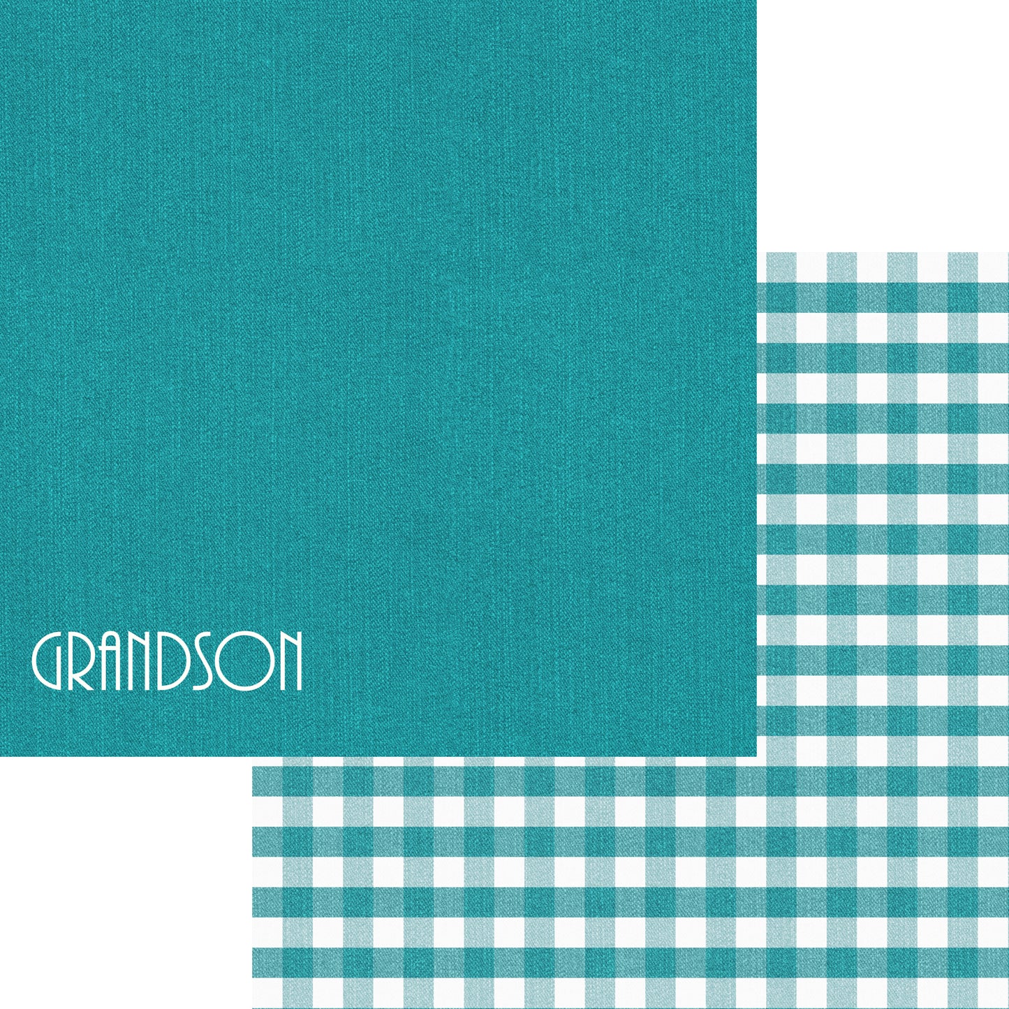 Family Collection Grandson 12 x 12 Double-Sided Scrapbook Paper by SSC Designs - 15 Pack