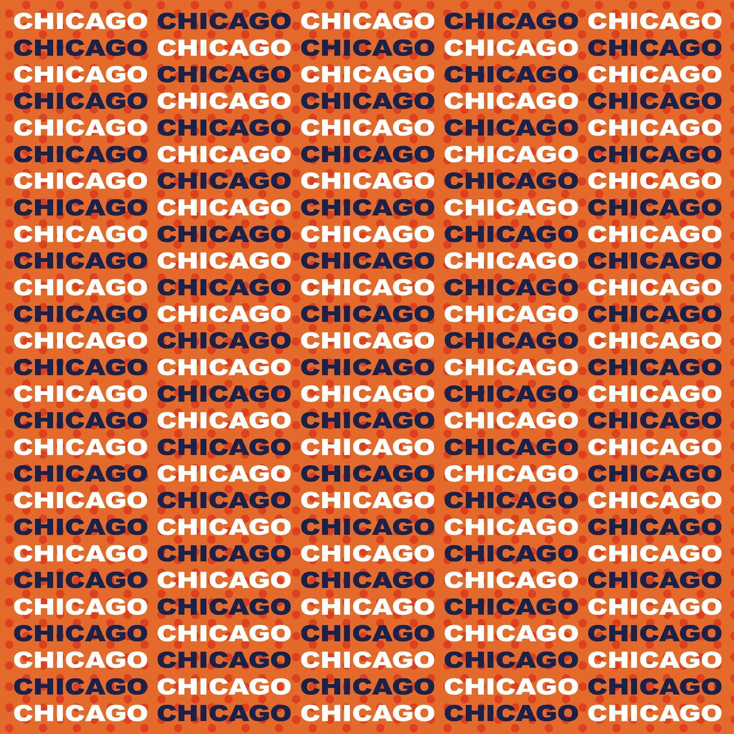 Football Season Collection Chicago On The Field 12 x 12 Double-Sided Scrapbook Paper by SSC Designs