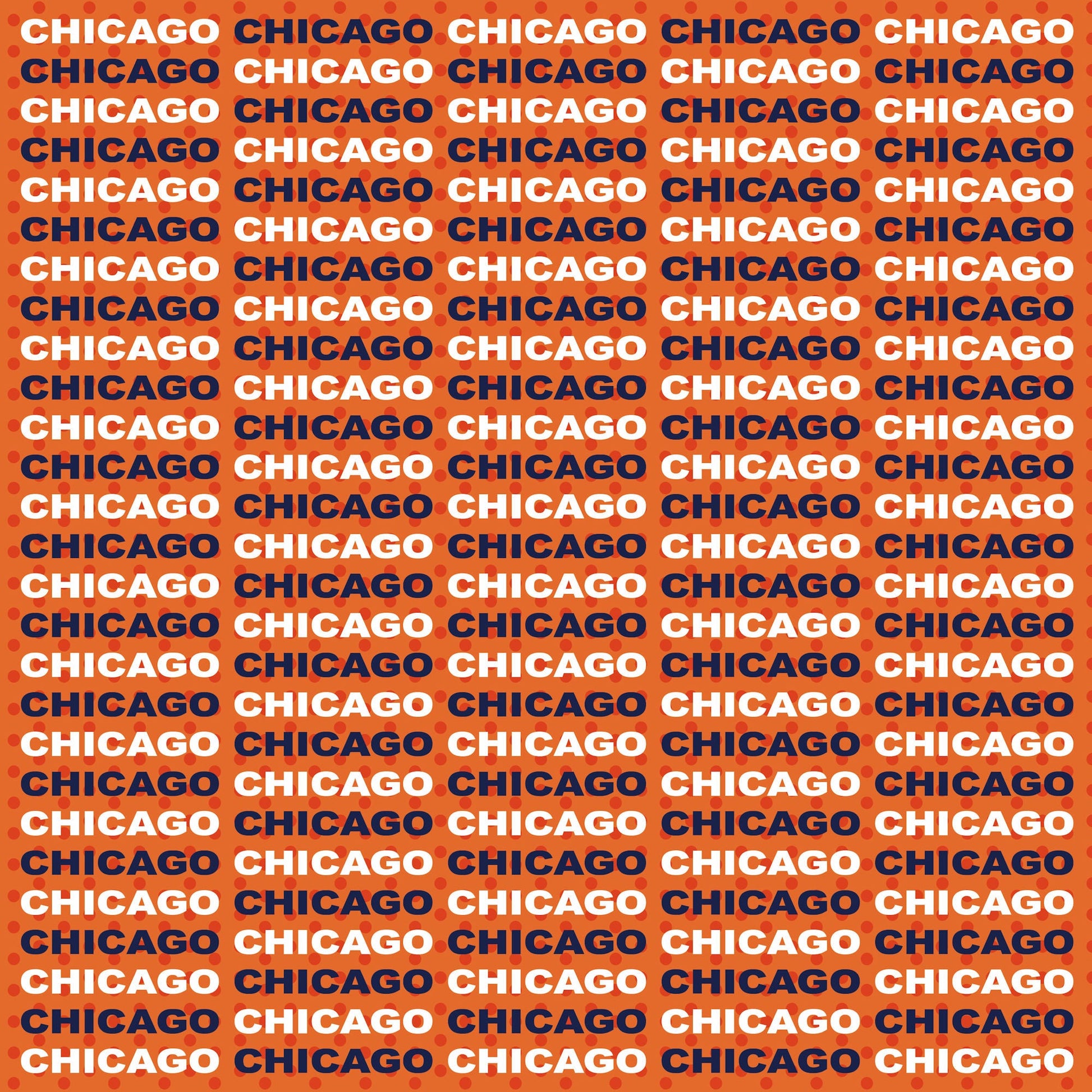 Football Season Collection Chicago On The Field 12 x 12 Double-Sided Scrapbook Paper by SSC Designs