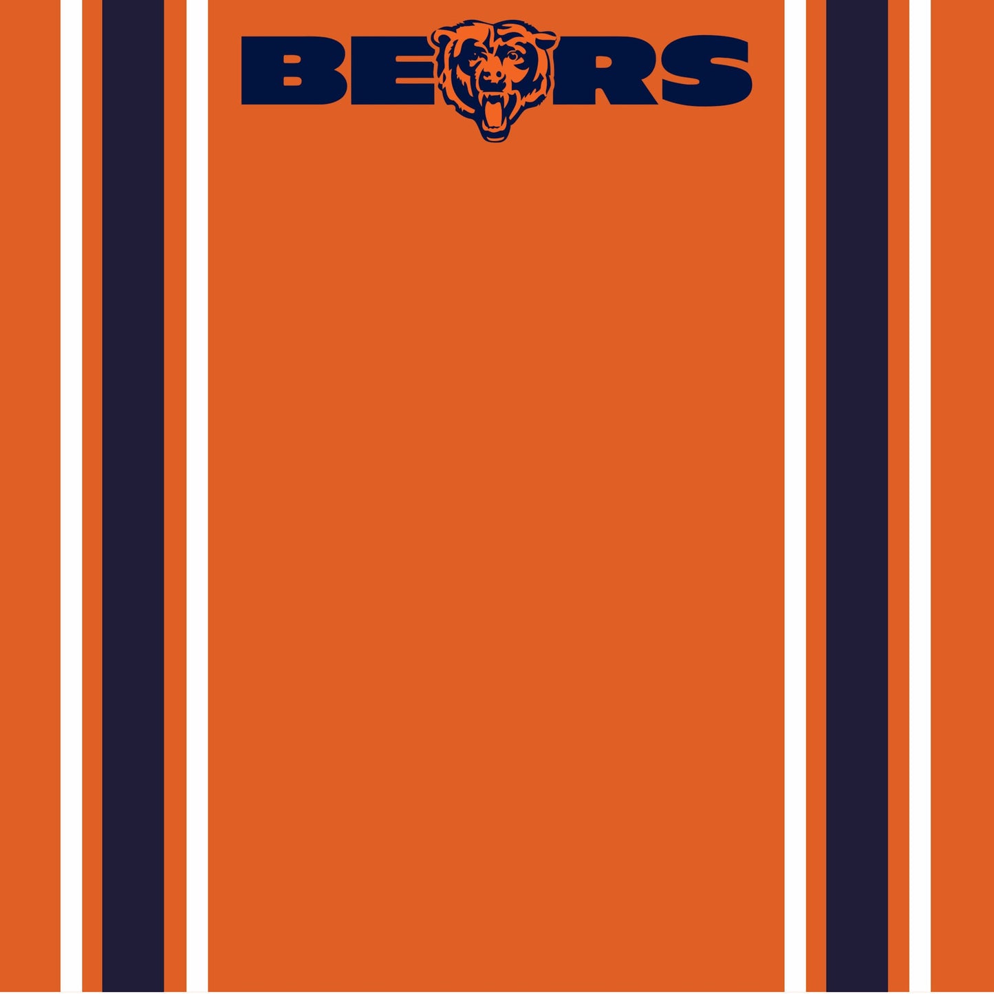 Football Season Collection Bears Football Jersey 12 x 12 Double-Sided Scrapbook Paper by SSC Designs