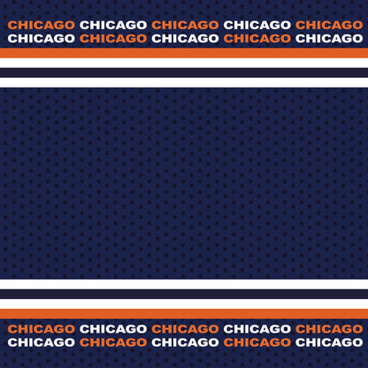 Football Season Collection Bears Football Jersey 12 x 12 Double-Sided Scrapbook Paper by SSC Designs