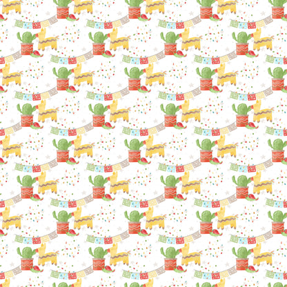 Fiesta Collection Cactus 12 x 12 Double-Sided Scrapbook Paper - 15 Pack