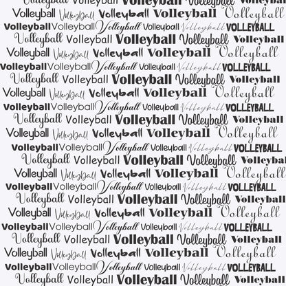Go Big Sports Collection Volleyball 12 x 12 Double-Sided Scrapbook Paper by SSC Designs - 15 Pack