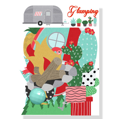 Glamping Collection Laser Cut Scrapbook Ephemera Embellishments by SSC Designs - 3 Packs