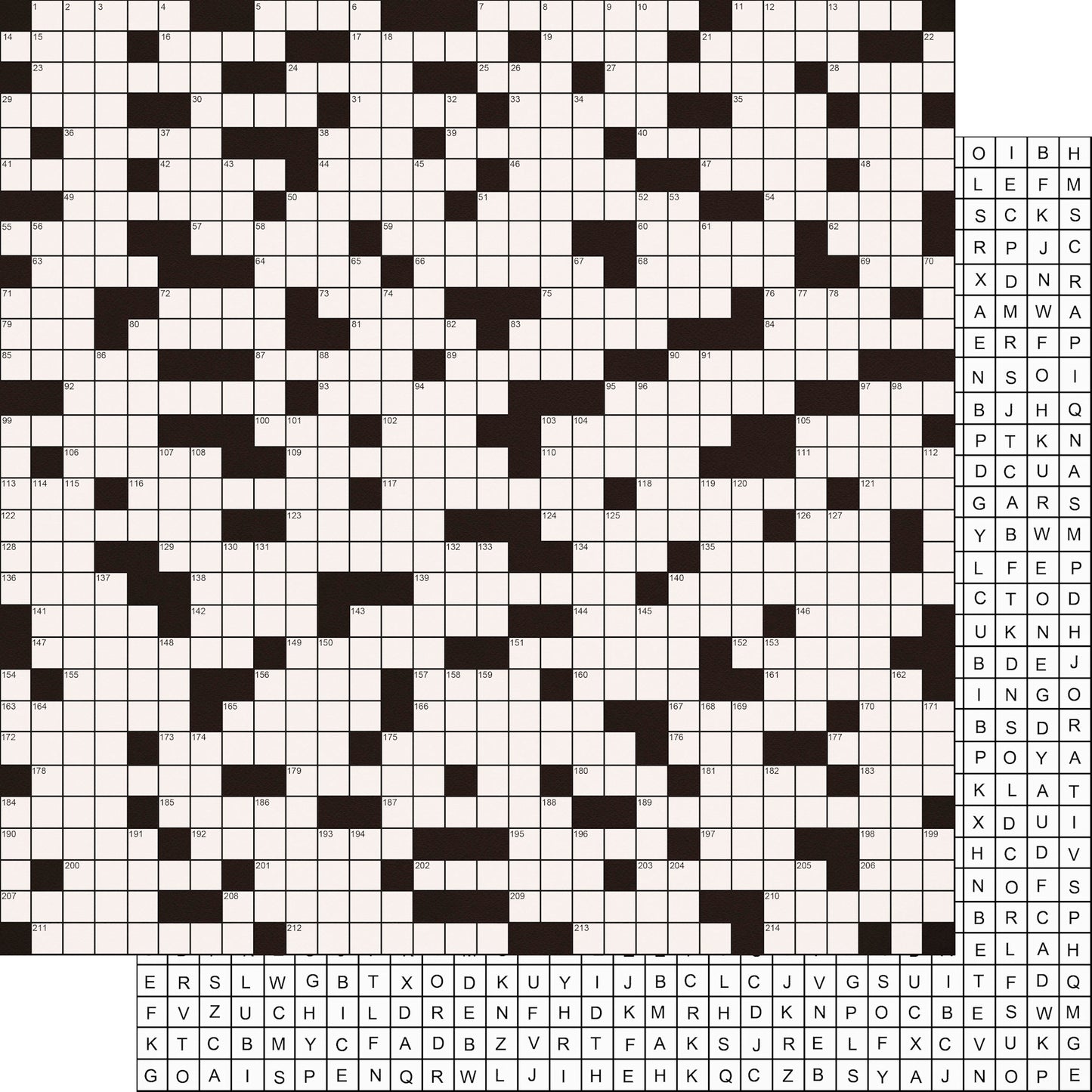 Game Night Collection Crossword Craze 12 x 12 Double-Sided Scrapbook Paper by SSC Designs - 15 Pack