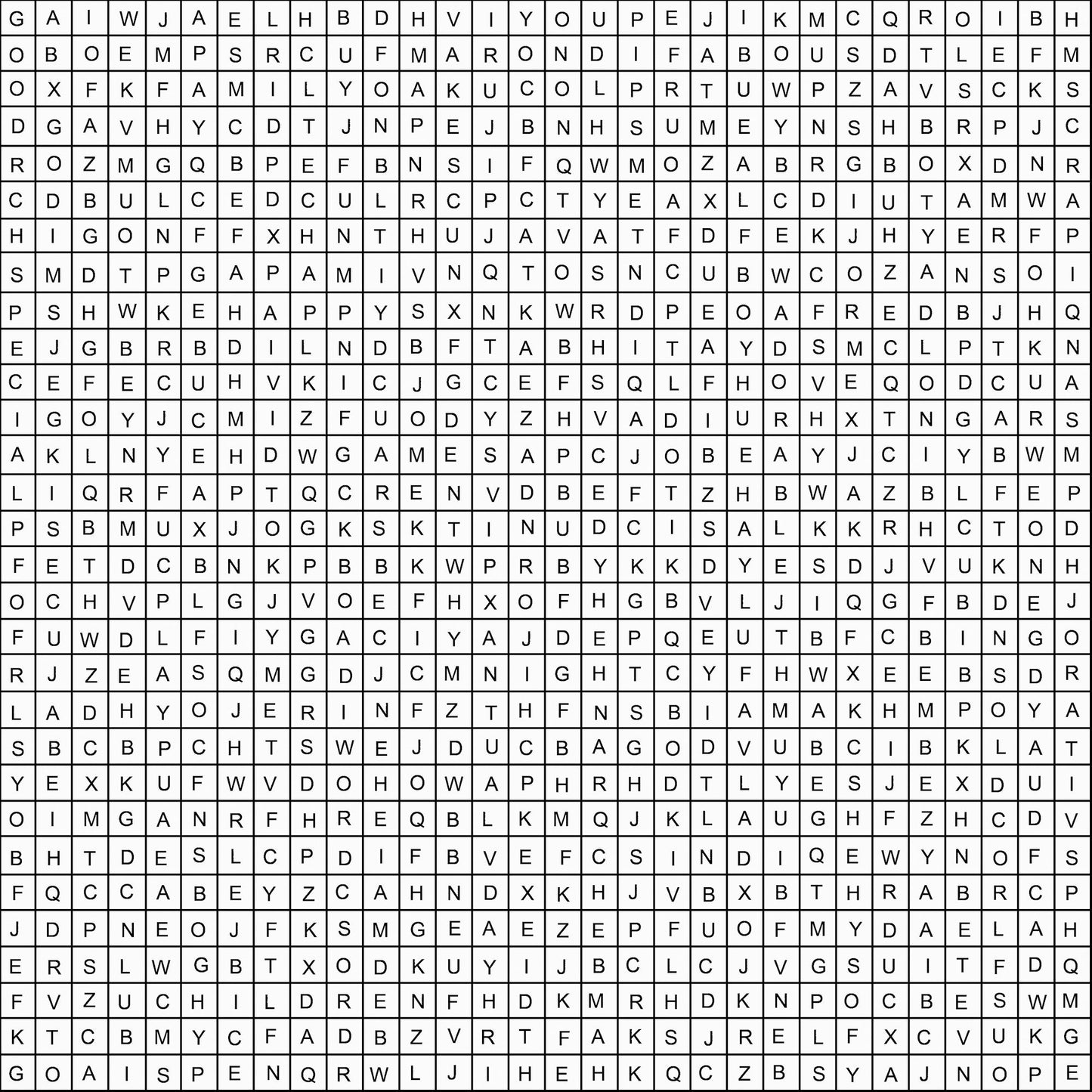 Game Night Collection Crossword Craze 12 x 12 Double-Sided Scrapbook Paper by SSC Designs - 15 Pack