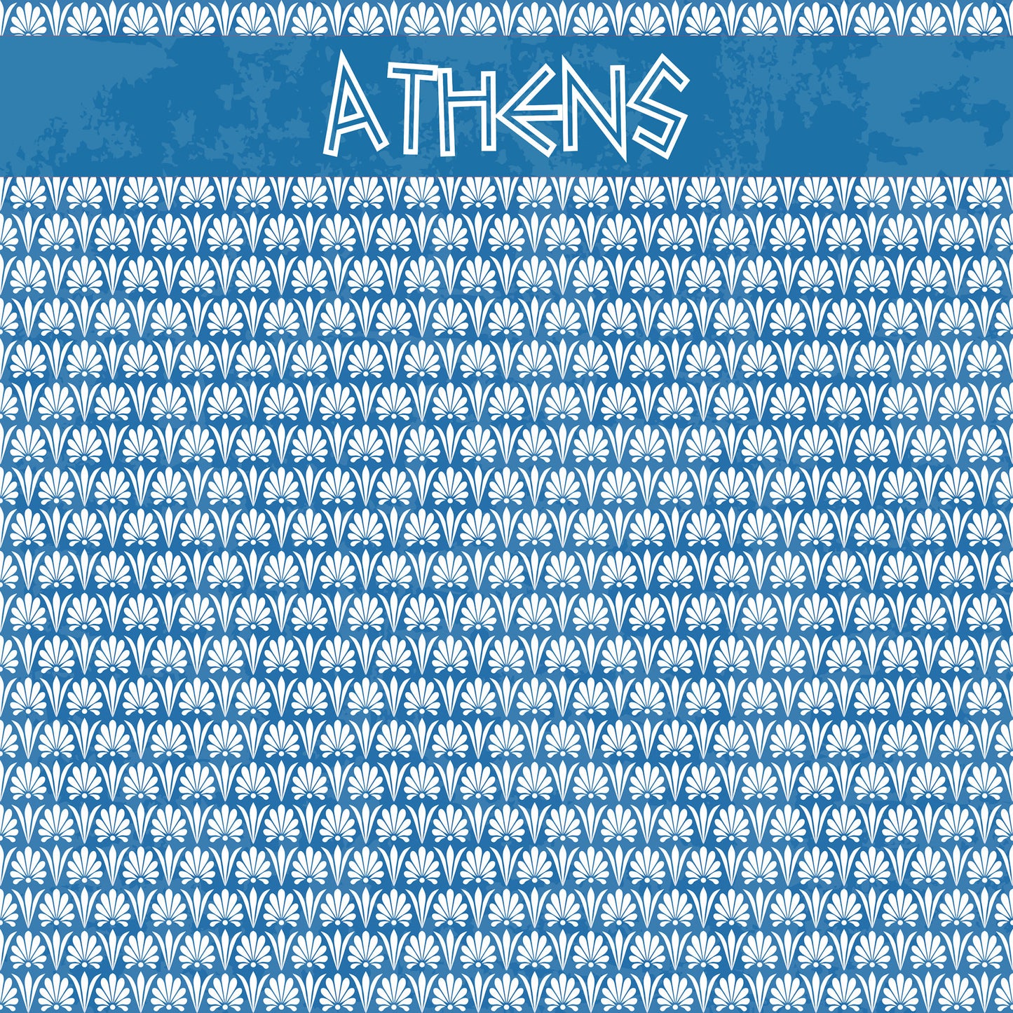 Greece Collection Athens 12 x 12 Double-Sided Scrapbook Paper by SSC Designs - 15 Pack