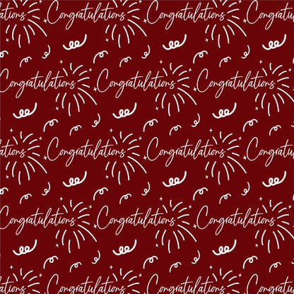 Graduate 2025 Collection Congratulations 12 x 12 Double-Sided Scrapbook Paper by SSC Designs - 15 Pack