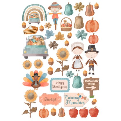 Give Thanks 12 x 12 Scrapbook Collection Kit by SSC Designs - 3 Kits