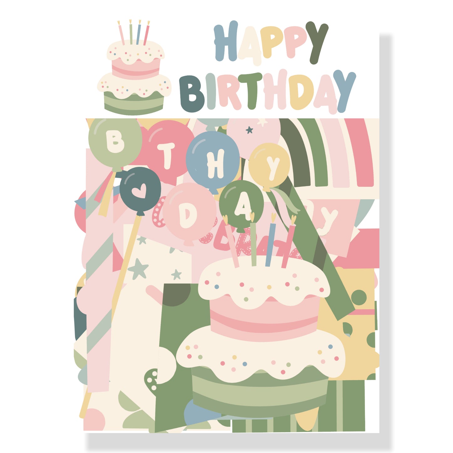 Happy Birthday Collection Laser Cut Scrapbook Ephemera Embellishments by SSC Designs - 3 Packs