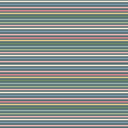 Happy Birthday Collection Birthday Banner Stripes 12 x 12 Double-Sided Scrapbook Paper by SSC Designs - 15 Pack