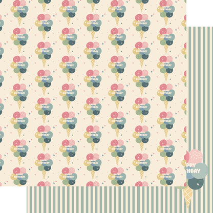 Happy Birthday 12 x 12 Scrapbook Paper & Embellishment Kit by SSC Designs - 3 Kits