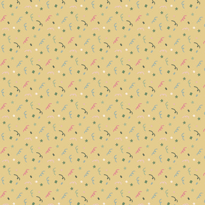 Happy Birthday Collection Wrapped With Ribbons 12 x 12 Double-Sided Scrapbook Paper by SSC Designs - 15 Pack