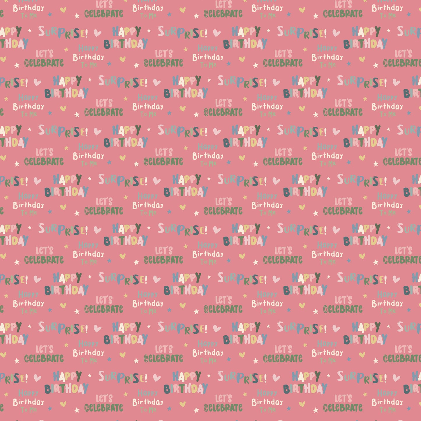 Happy Birthday Collection Confetti Cake 12 x 12 Double-Sided Scrapbook Paper by SSC Designs - 15 Pack
