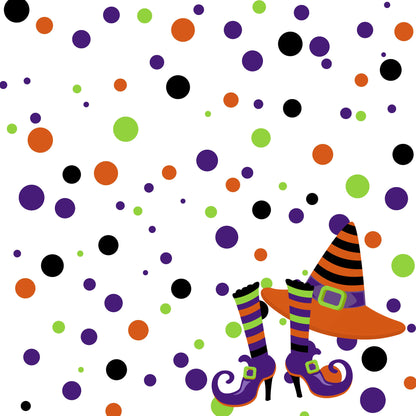 Happy Camp-o-ween Collection Don't Forget To Pack The Broom 12 x 12 Double-Sided Scrapbook Paper by SSC Designs - 15 Pack