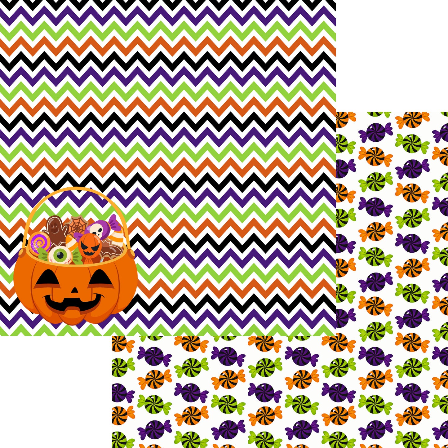 Happy Camp-o-ween 12 x 12 Scrapbook Collection Kit by SSC Designs - 3 Kits