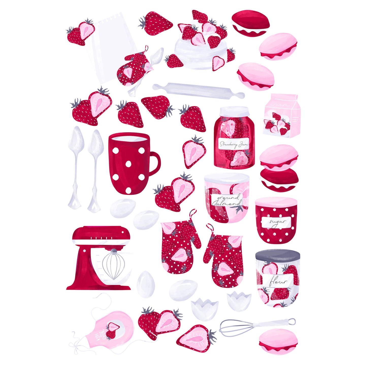 Happiness is Homemade Collection Laser Cut Scrapbook Ephemera Embellishments by SSC Designs - 3 Packs