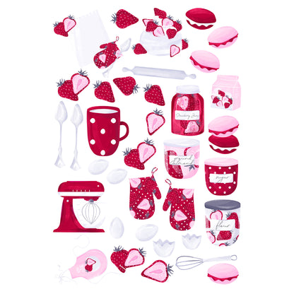 Happiness is Homemade Collection Laser Cut Scrapbook Ephemera Embellishments by SSC Designs - 3 Packs