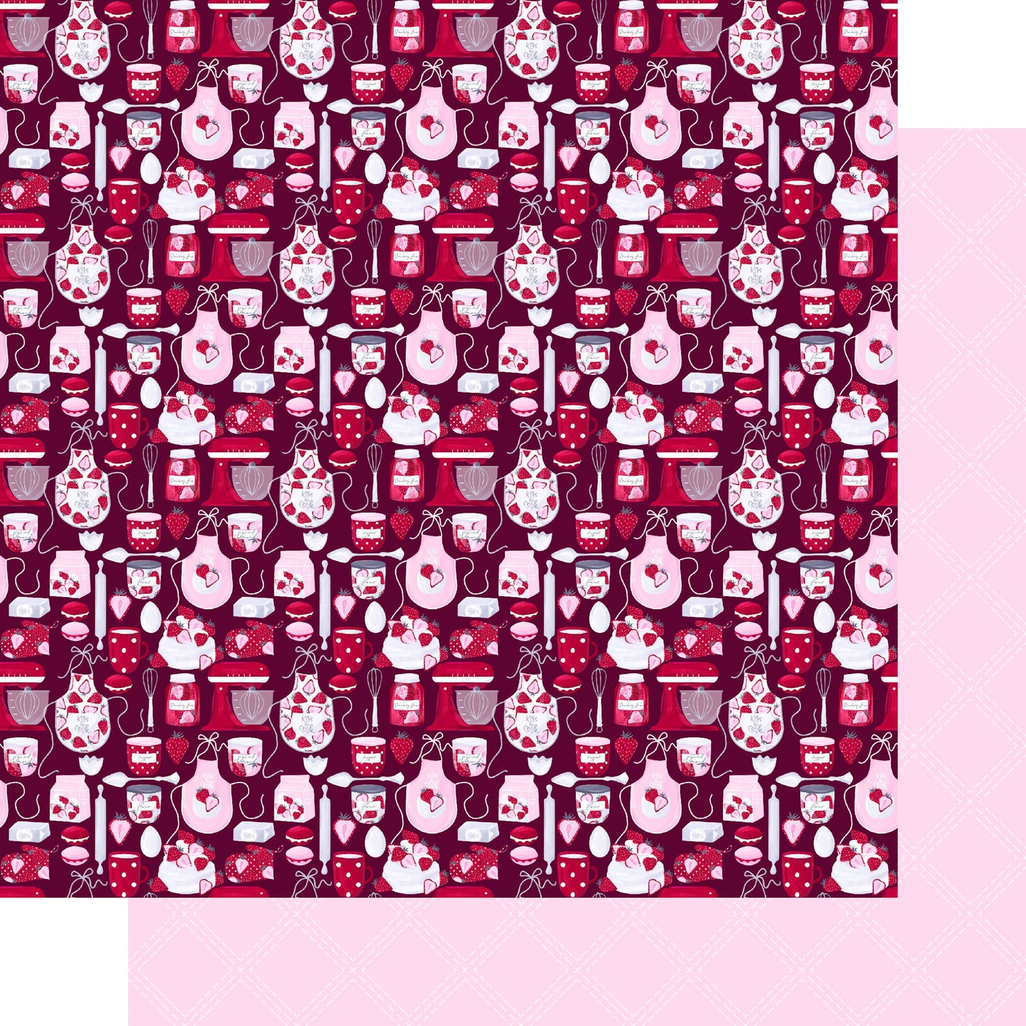 Happiness is Homemade 12 x 12 Scrapbook Paper & Embellishment Kit by SSC Designs - 3 Kits