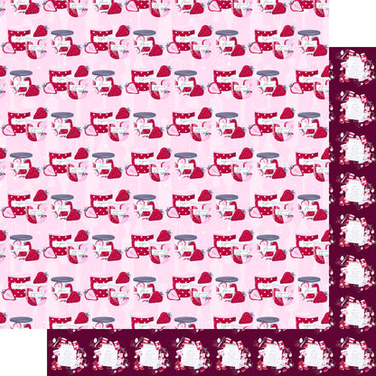 Happiness is Homemade Collection Mixing Up Magic 12 x 12 Double-Sided Scrapbook Paper by SSC Designs - 15 Pack