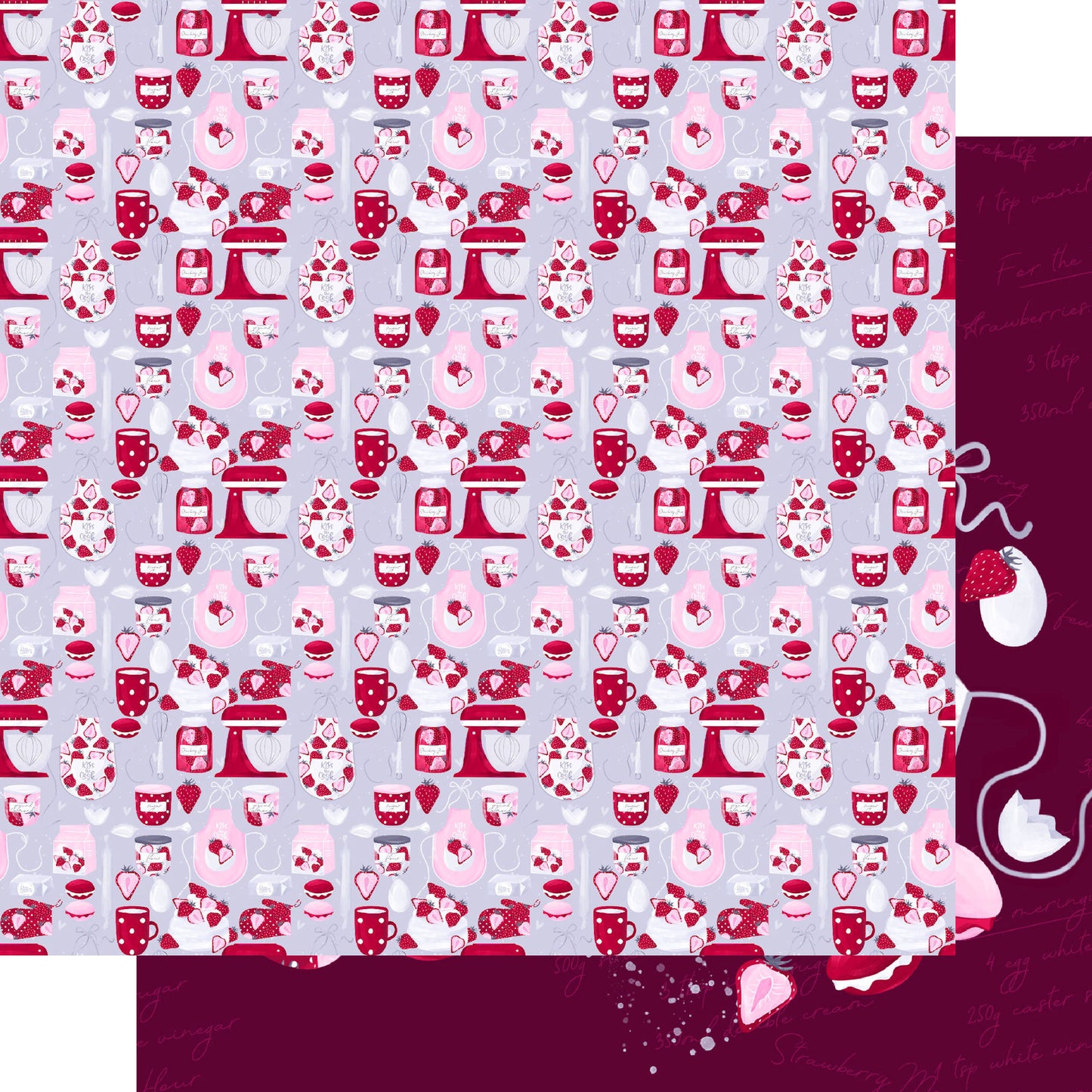 Happiness is Homemade 12 x 12 Scrapbook Paper & Embellishment Kit by SSC Designs - 3 Kits