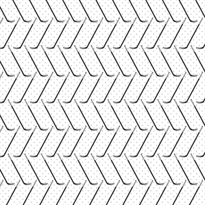 Hockey Season Collection Stick & Score 12 x 12 Double-Sided Scrapbook Paper by SSC Designs - 15 Pack