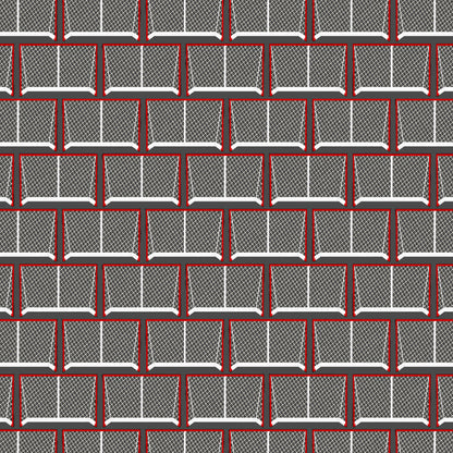 Hockey Season Collection Hat Trick Hero 12 x 12 Double-Sided Scrapbook Paper by SSC Designs - 15 Pack