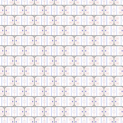 Hockey Season Collection Championship Ice 12 x 12 Double-Sided Scrapbook Paper by SSC Designs - 15 Pack