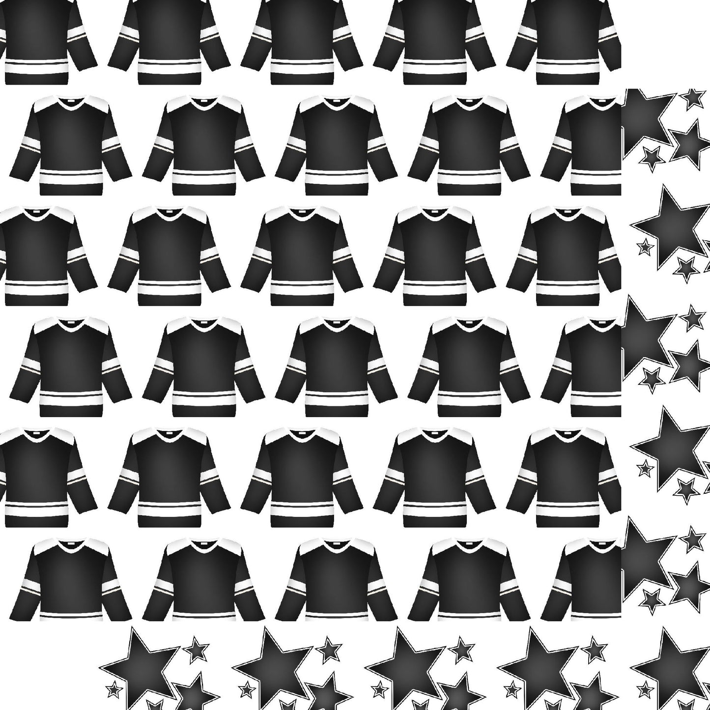 Hockey Season Collection Team Spirit 12 x 12 Double-Sided Scrapbook Paper by SSC Designs - 15 Pack