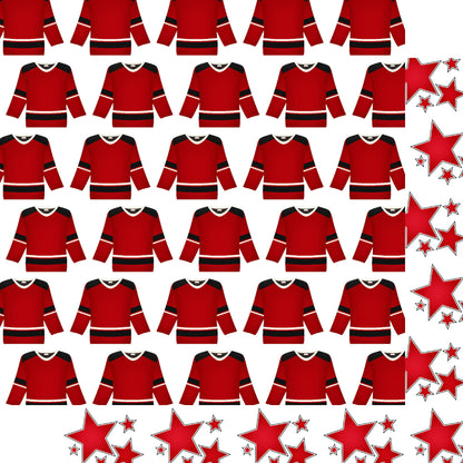Hockey Season 12 x 12 Scrapbook Paper & Embellishment Kit by SSC Designs - 3 Kits