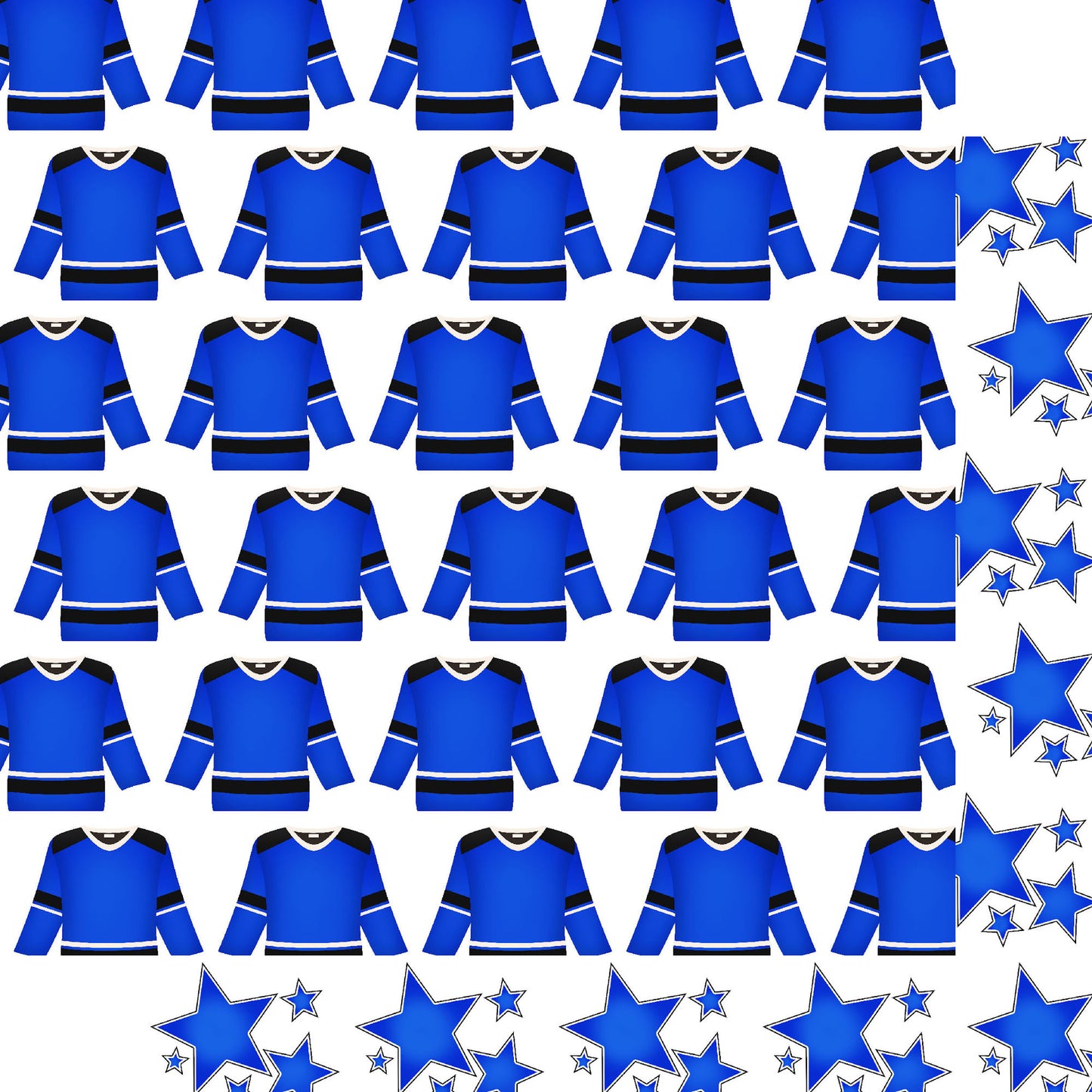 Hockey Season Collection Team Spirit 12 x 12 Double-Sided Scrapbook Paper by SSC Designs - 15 Pack