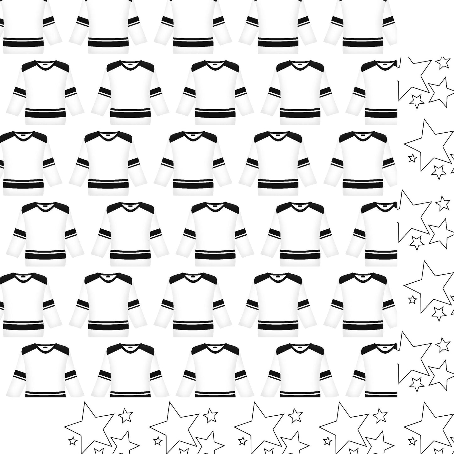 Hockey Season Collection Team Spirit 12 x 12 Double-Sided Scrapbook Paper by SSC Designs - 15 Pack