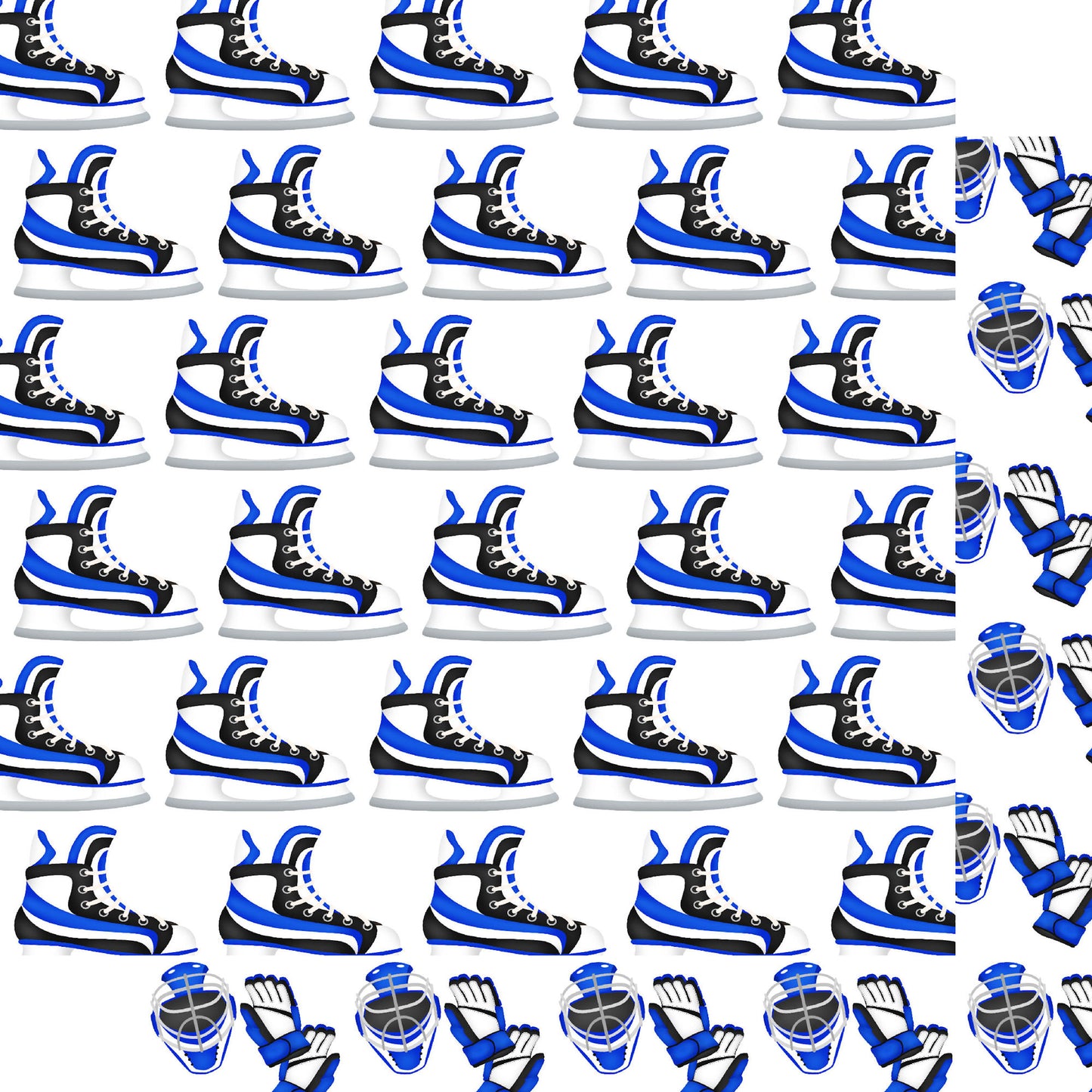 Hockey Season 12 x 12 Scrapbook Paper & Embellishment Kit by SSC Designs - 3 Kits