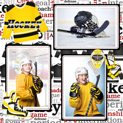 Hockey Season 12 x 12 Scrapbook Paper & Embellishment Kit by SSC Designs - 3 Kits