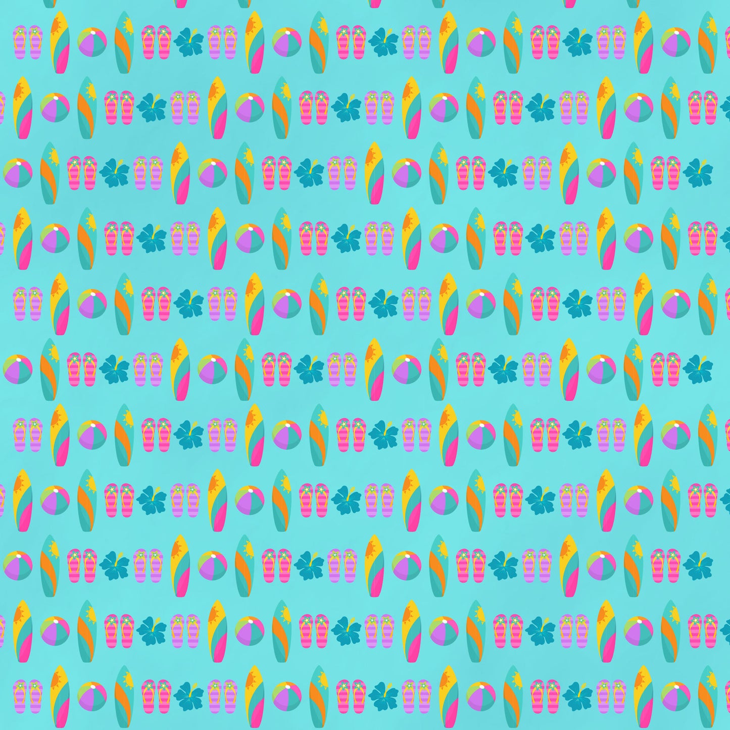 Hawaiian Luau Collection This Way For Good Luck 12 x 12 Double-Sided Scrapbook Paper by SSC Designs - 15 Pack