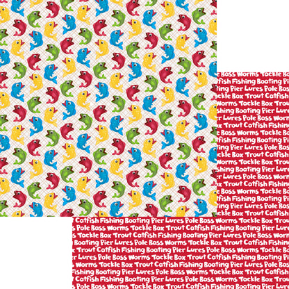Hook, Line & Sinker 12 x 12 Scrapbook Paper & Embellishment Kit by SSC Designs - 3 Kits