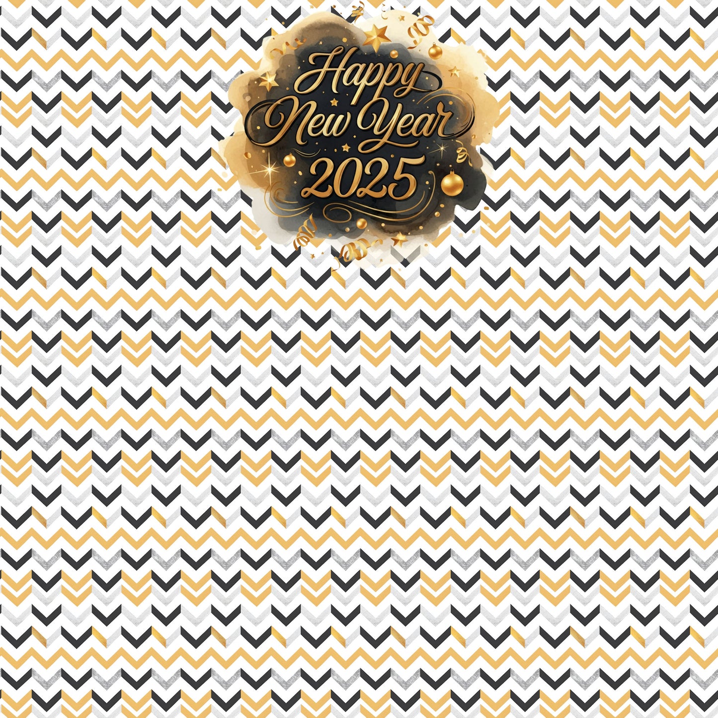 Happy New Year 2025 Collection Welcome 2025 12 x 12 Double-Sided Scrapbook Paper by SSC Designs - 15 Pack