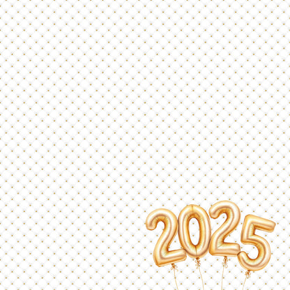 Happy New Year 2025 Collection Ring In The New Year 12 x 12 Double-Sided Scrapbook Paper by SSC Designs - 15 Pack