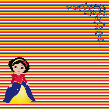 Inspired By Collection Snow Princess 12 x 12 Double-Sided Scrapbook Paper by SSC Designs - 15 Pack