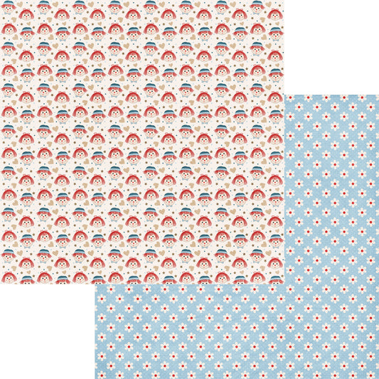 Inspired By Collection Raggedy Dolls 12 x 12 Double-Sided Scrapbook Paper by SSC Designs - 15 Pack